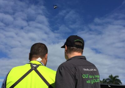 Drone operations at The Waves Bundaberg